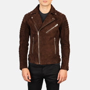 Armand Green Læder Bikerjakke til Mænd – alternate product view 4
