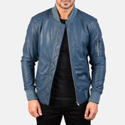 Bomia MA-1 Læder Bomberjakke til Mænd – alternate product view 1