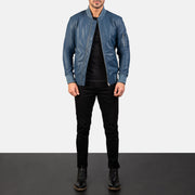 Bomia MA-1 Læder Bomberjakke til Mænd – alternate product view 3