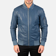 Bomia MA-1 Læder Bomberjakke til Mænd – alternate product view 4