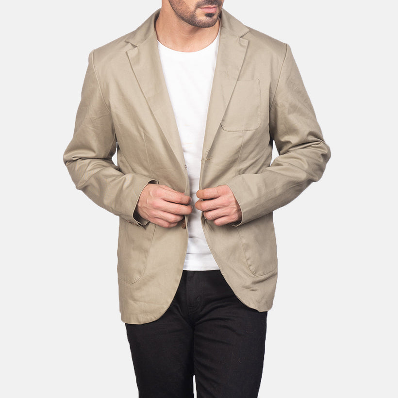 Borges Beige Blazer til Mænd