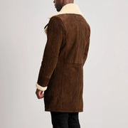 
Charles Læderfrakke Brun Shearling Læderfrakke til Mænd – alternate product view 5