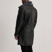 
Authentic Goatskin Suede with Suede Finish Grain Texture & Heavy-Duty Seam Stitching Detail
