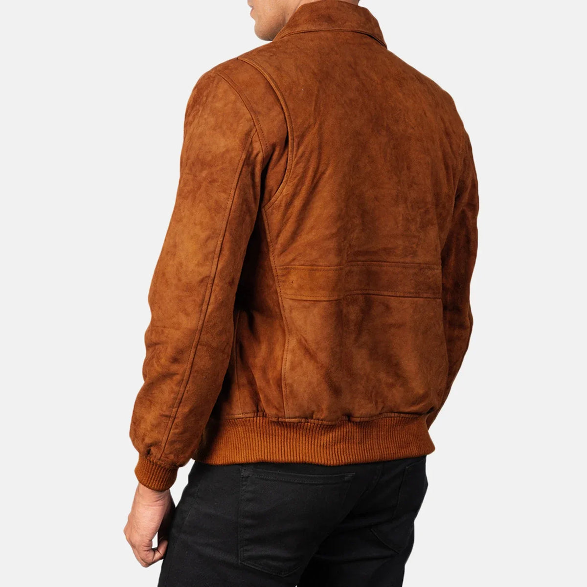 Coffmen Læder Bomberjakke til Mænd – alternate product view 5