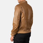 Coffmen Læder Bomberjakke til Mænd – alternate product view 5