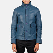 Columbus Læder Bomberjakke til Mænd – alternate product view 4