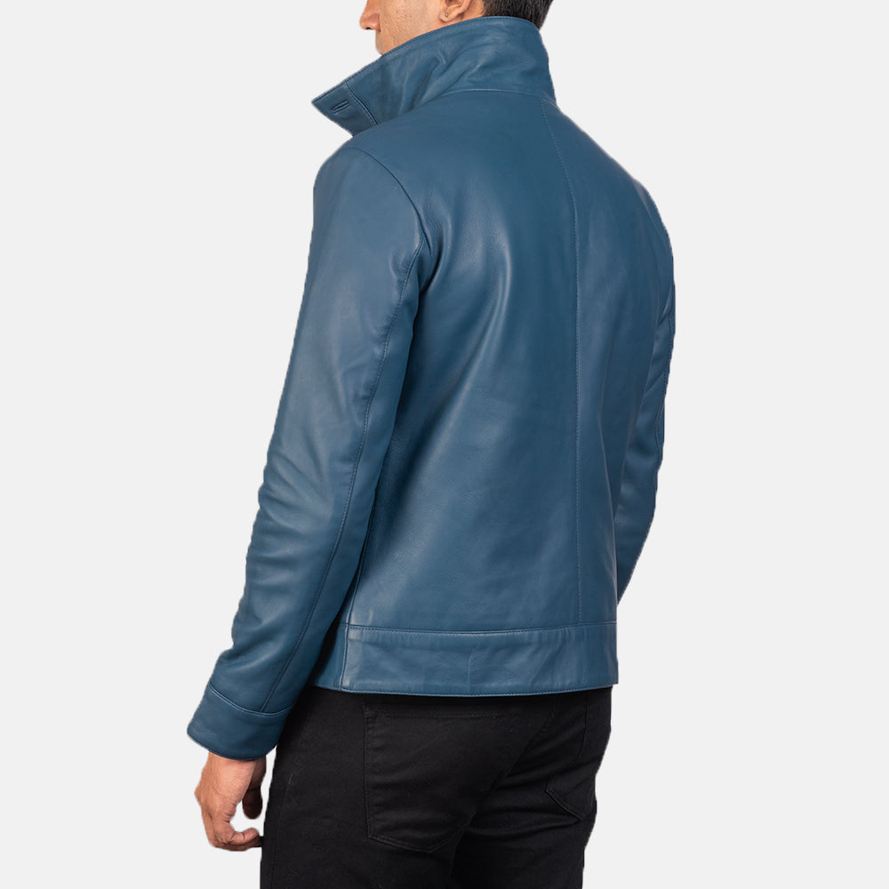 Columbus Læder Bomberjakke til Mænd – alternate product view 5