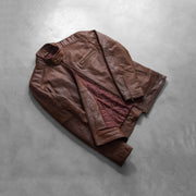 Dean Sort Læder Bikerjakke til Mænd – alternate product view 8