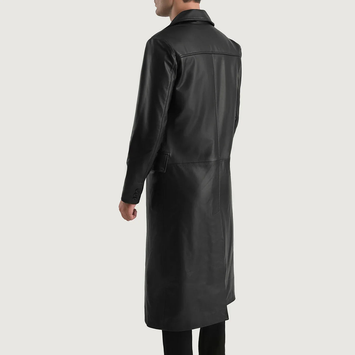 
Authentic Cowhide Leather with Semi-aniline Finish Grain Texture & Heavy-Duty Seam Stitching Detail