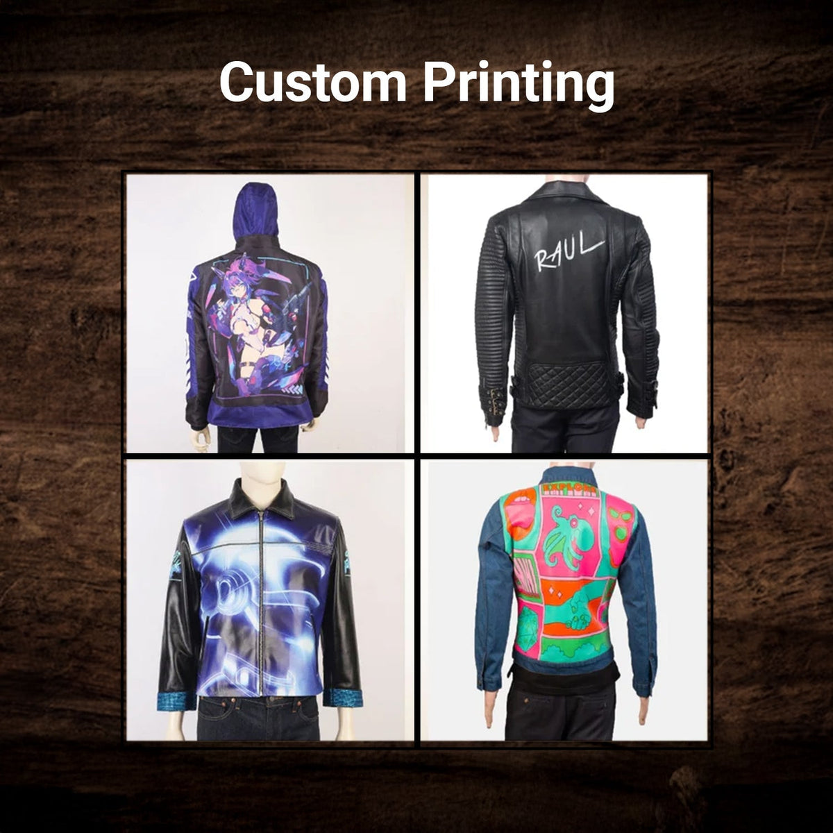 Design Your Own Læderjakke til Kvinder – alternate product view 9