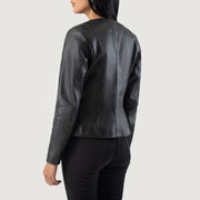 
Elixir Collarless Læderjakke til Damer – alternate product view 5