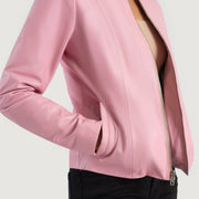 
Elixir Collarless Læderjakke til Damer – alternate product view 6