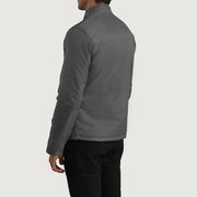 Authentic Full-Grain Leather Grain Texture &amp; Heavy-Duty Seam Stitching Detail