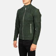 Fernando Quilted Læder Bikerjakke til Mænd – alternate product view 2
