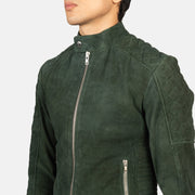 Fernando Quilted Læder Bikerjakke til Mænd – alternate product view 6
