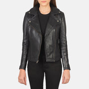 Flashback Læder Bikerjakke til Kvinder – alternate product view 2