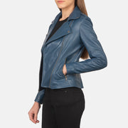 Flashback Læder Bikerjakke til Kvinder – alternate product view 4