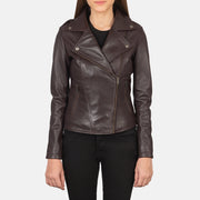 Flashback Læder Bikerjakke til Kvinder – alternate product view 1