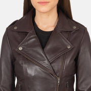 Flashback Læder Bikerjakke til Kvinder – alternate product view 6