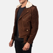 Furton Læder Bikerjakke til Mænd – alternate product view 2