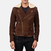 Furton Læder Bikerjakke til Mænd – alternate product view 4