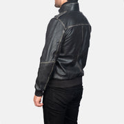 
Authentic Cowhide Leather Grain Texture & Heavy-Duty Seam Stitching Detail
