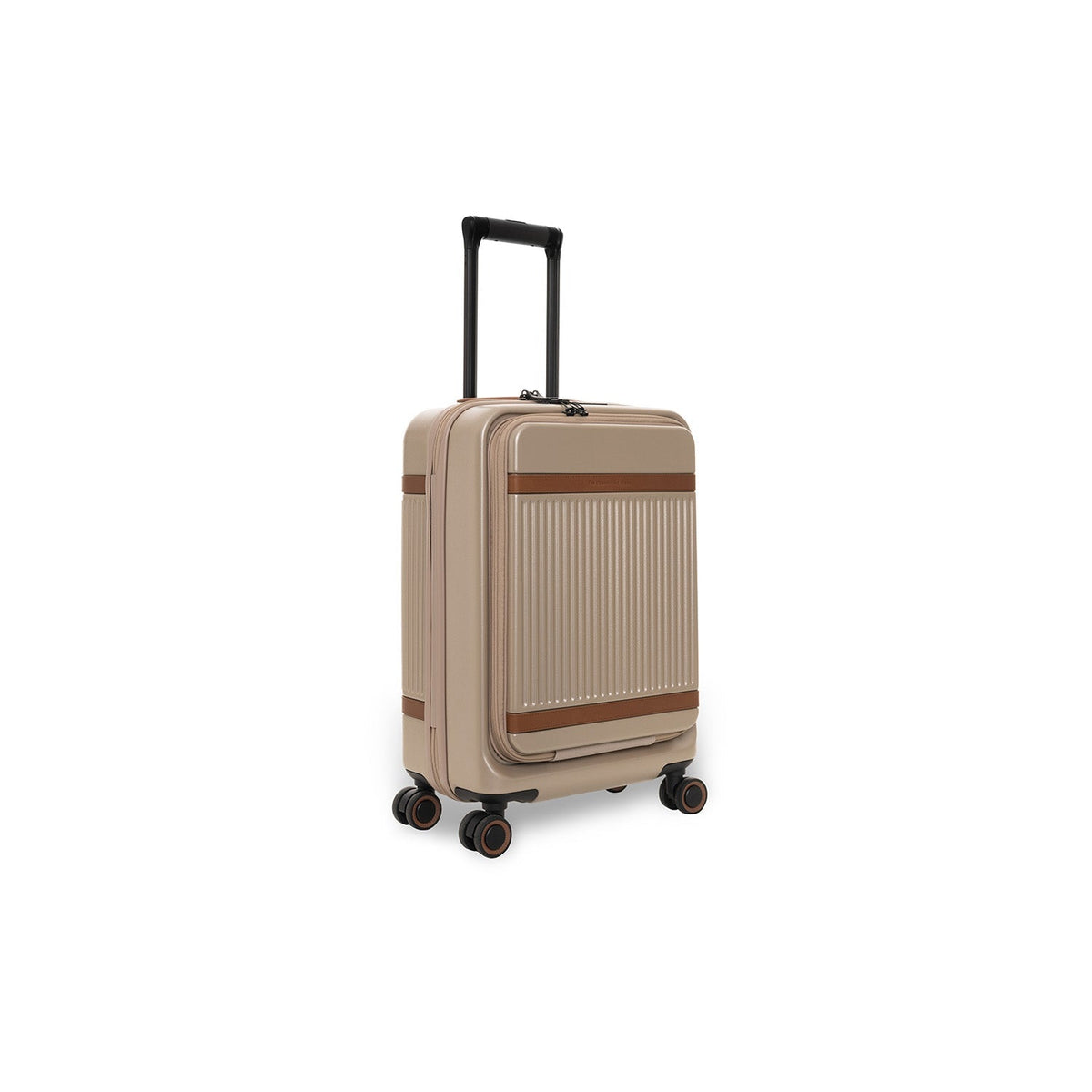 
Hand Luggage Suitcase Front Pocket Zuna til Damer til Damer i klassisk 100% kernelæder - Forfra med skræddersyet silhuet | Køb online