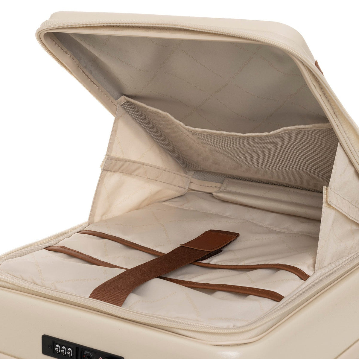 
Sandy Beach Hand Luggage Suitcase Front Pocket Zuna til Damer til Damer, detail view 7