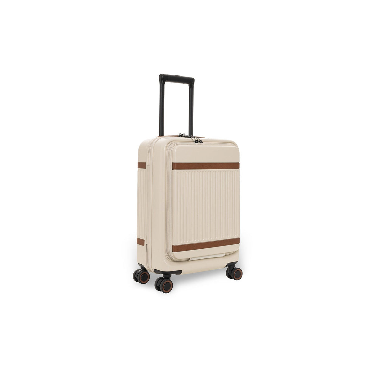 
Sandy Beach Hand Luggage Suitcase Front Pocket Zuna til Damer til Damer, front view
