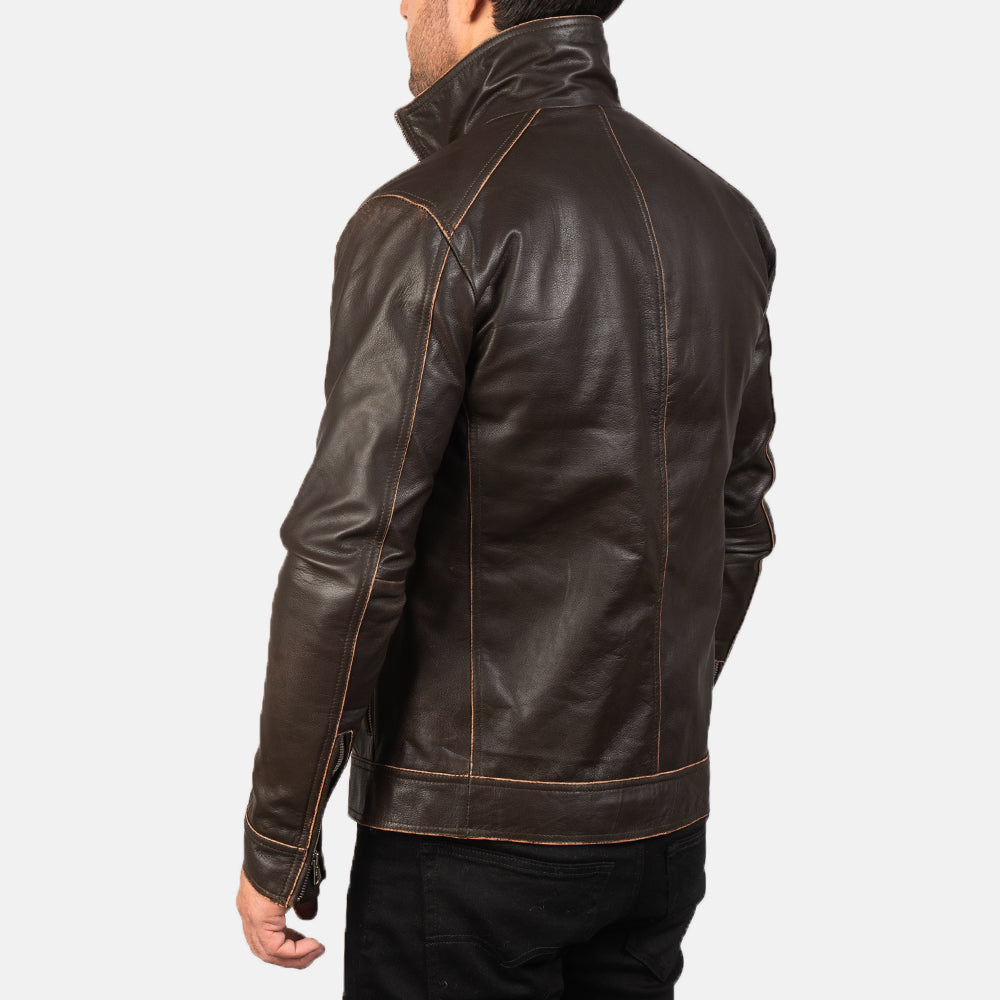 
Hudson Bikerjakke i Læder til Mænd – alternate product view 5