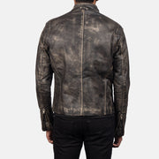 Ionic Læder Bikerjakke til Mænd – alternate product view 6