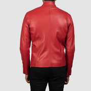 Ionic Læder Bikerjakke til Mænd – alternate product view 6