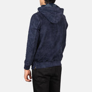 Kenton Hooded Læderjakke til Mænd – alternate product view 5