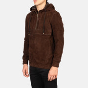 Kenton Hooded Læderjakke til Mænd – alternate product view 2