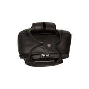 100% Full-Grain Wax Pull-Up 100% Full-Grain Leather Grain Texture &amp; Handcrafted Patina Detail