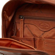 Bellary Full-Grain Leather Backpack til Kvinder – alternate product view 3