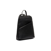 Claire Full-Grain Leather Backpack til Kvinder in Classic 100% Full-Grain Leather - Full Exterior Front Profile View | Buy Online
