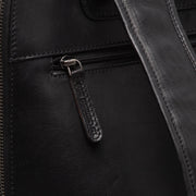 Interior View Showing Dedicated Padded Laptop Sleeve &amp; Multi-Compartment Organization