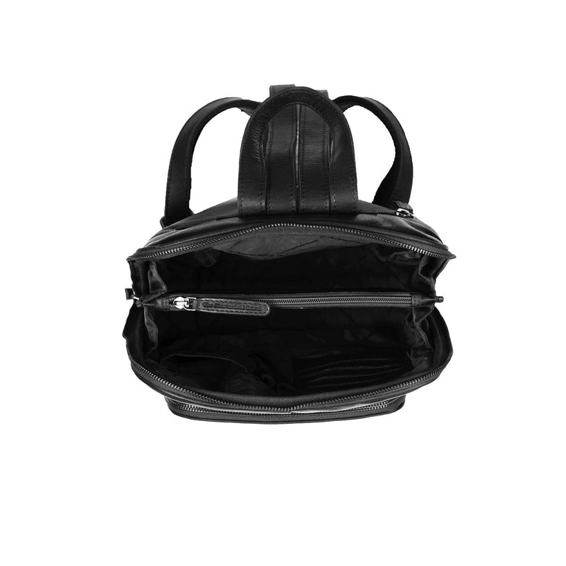 Naomi Full-Grain Leather Backpack til Kvinder