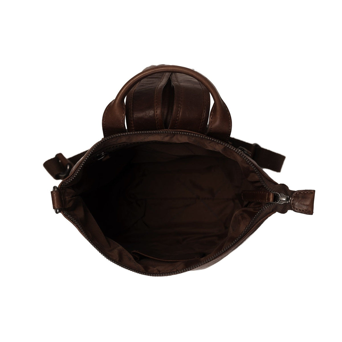 Saar Full-Grain Leather Backpack til Kvinder – alternate product view 3