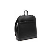Tigris Full-Grain Leather Backpack til Kvinder in Classic 100% Full-Grain Leather - Full Exterior Front Profile View | Buy Online