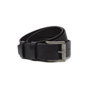 Aayden Full-Grain Leather Belt til Mænd in Classic 100% Full-Grain Leather - Full Exterior Front Profile View | Buy Online