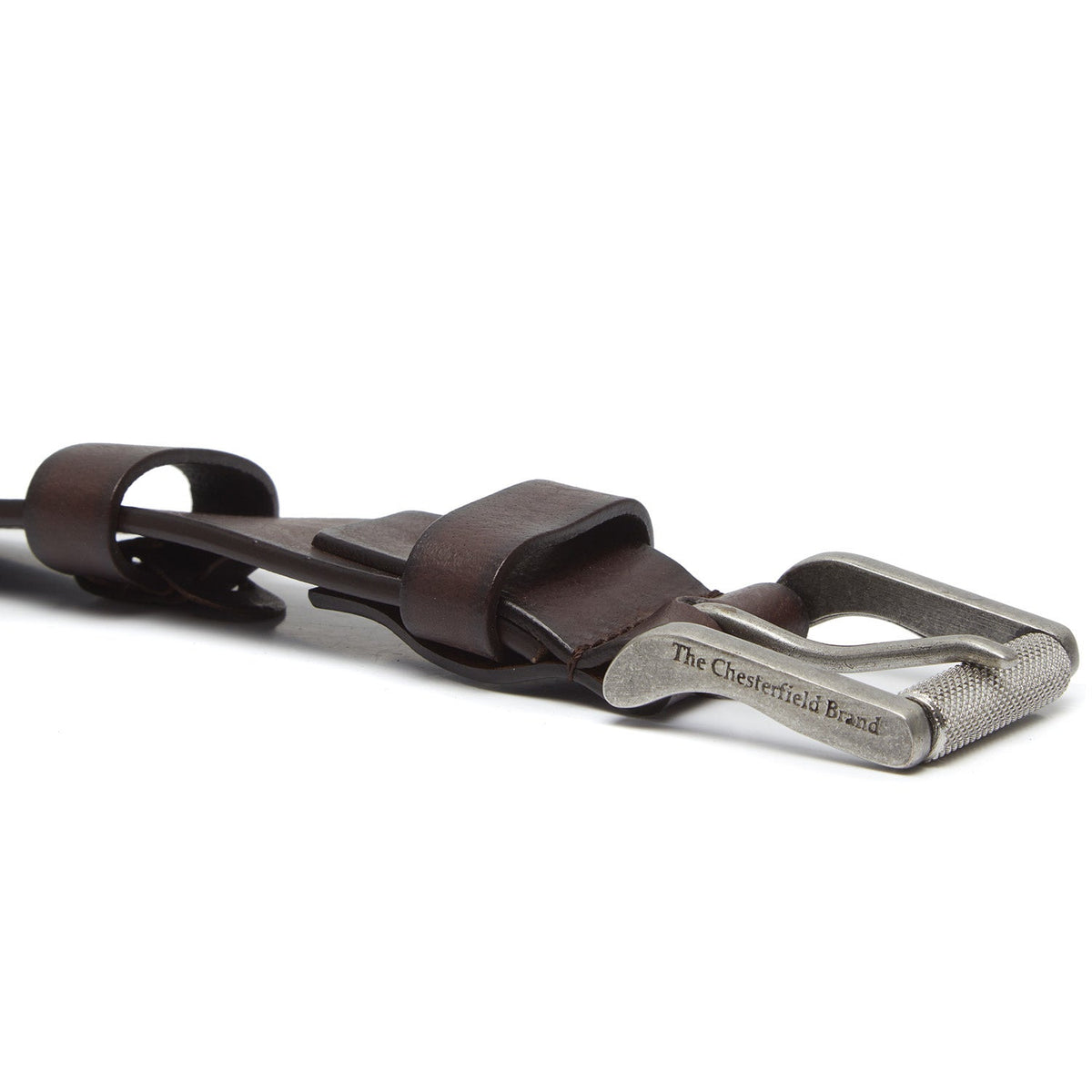 Aayden Full-Grain Leather Belt til Mænd – alternate product view 2