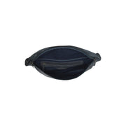 Kruger Full-Grain Leather Belt Bag til Kvinder - Structured Side Profile Showing Gusset Depth &amp; Expansion Capacity