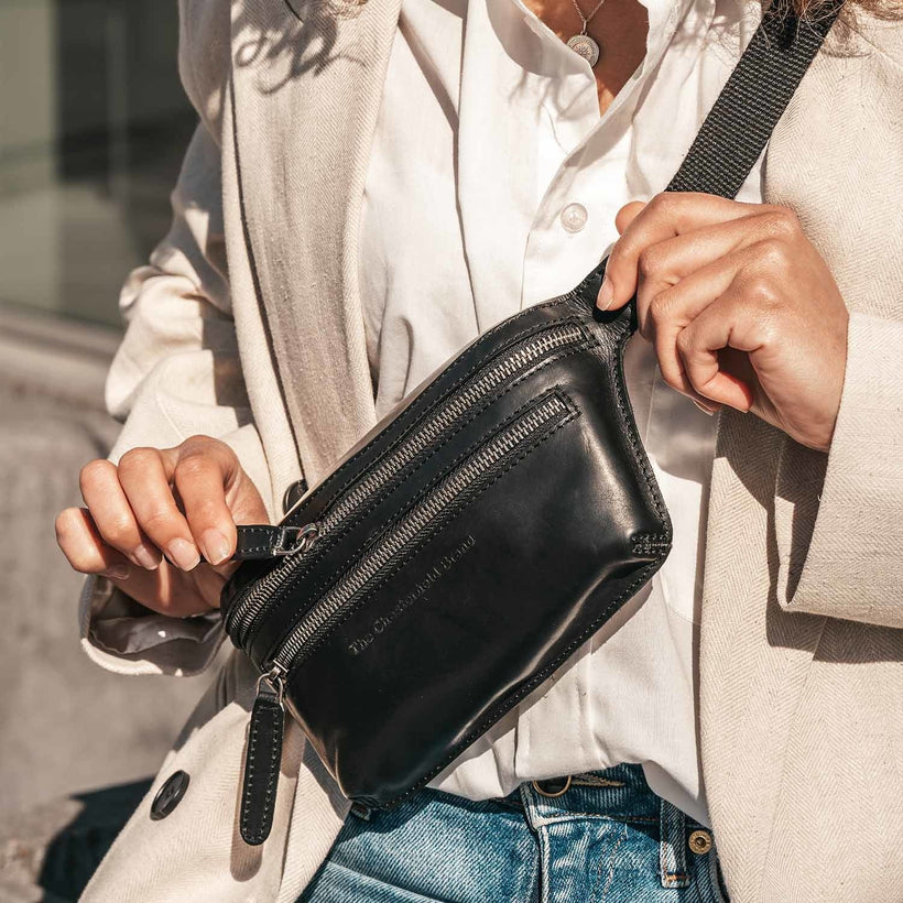 Toronto Full-Grain Leather Belt Bag til Kvinder