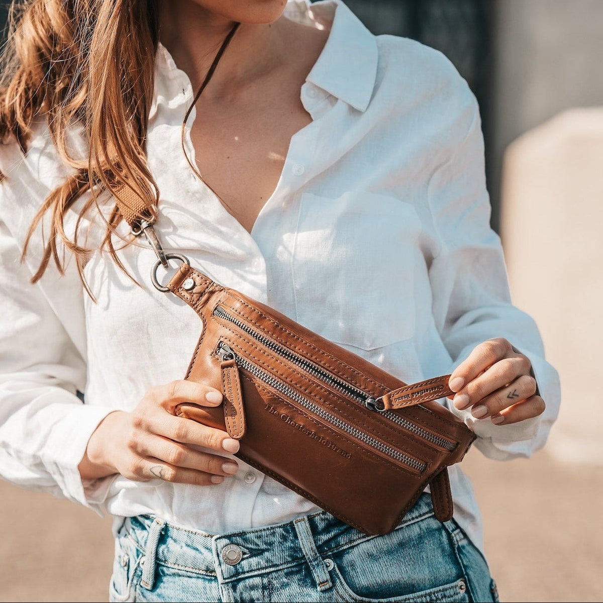 
Toronto Bæltetaske i læder – alternate product view 2