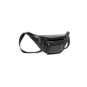 Vernio Full-Grain Leather Belt Bag til Kvinder in Classic 100% Full-Grain Leather - Full Exterior Front Profile View | Buy Online