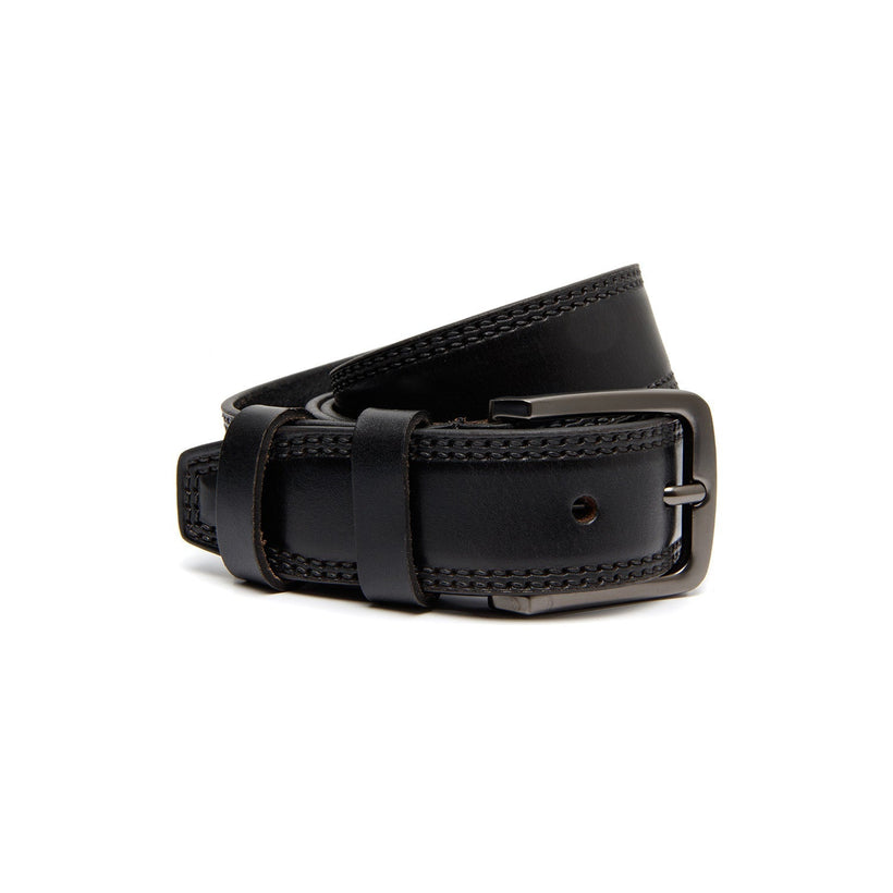 Manovo Full-Grain Leather Belt til Mænd