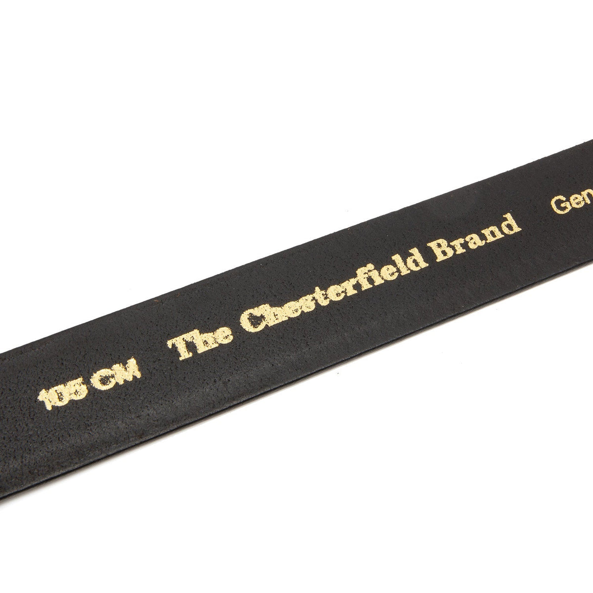 Manovo Full-Grain Leather Belt til Mænd - Structured Side Profile Showing Gusset Depth &amp; Expansion Capacity