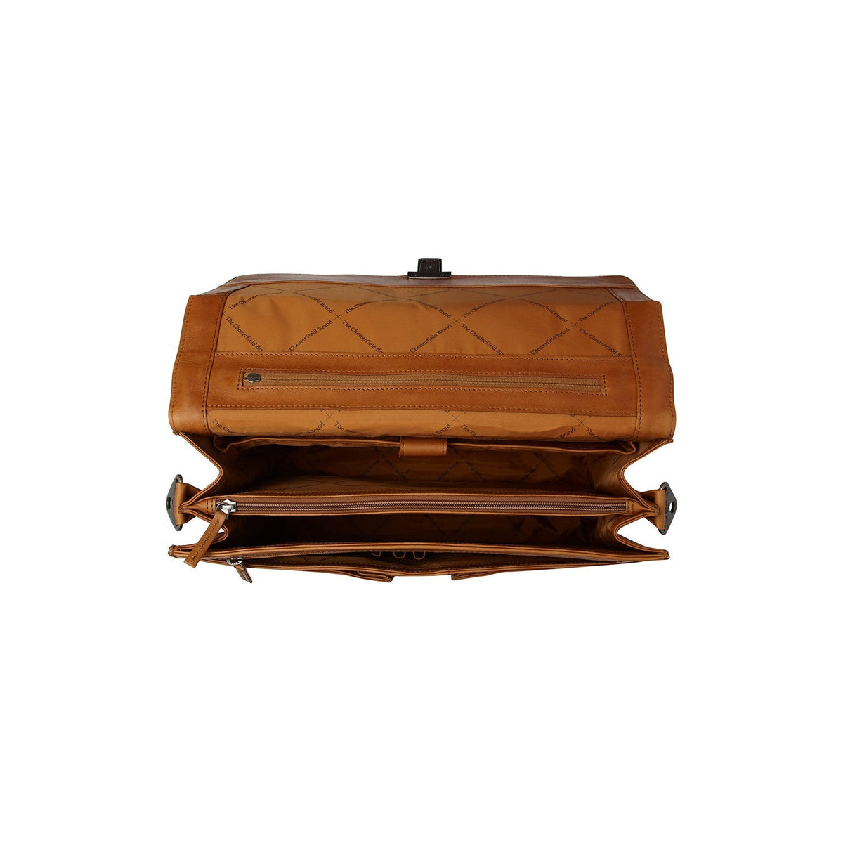 Stuttgart Full-Grain Leather Briefcase til Kvinder – alternate product view 3